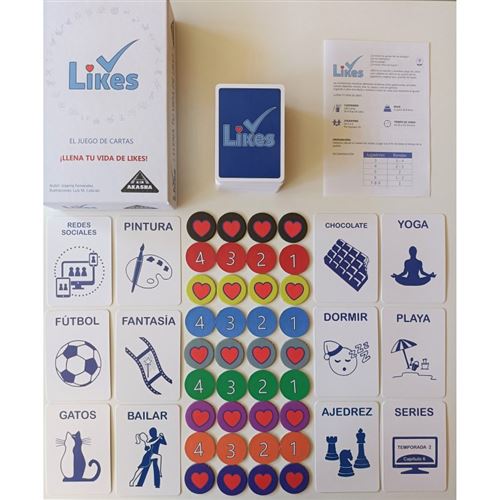 LIKES, un juego para hablar de gustos y preferencias para conocerse un poquito mejor